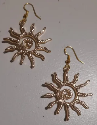 Conjunto Egipcio Sol Oro y Rosa