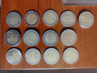 Monedas 2 euros cambio