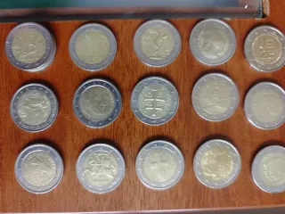 Monedas 2 euros cambio