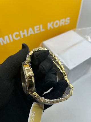 Reloj Michael Kors Dorado y Blanco