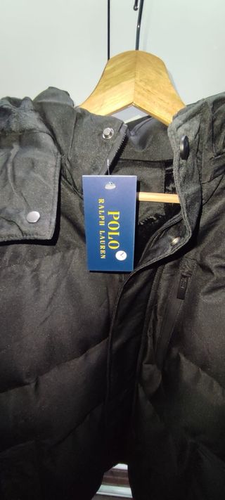 Abrigo Polo Ralph Lauren Negro