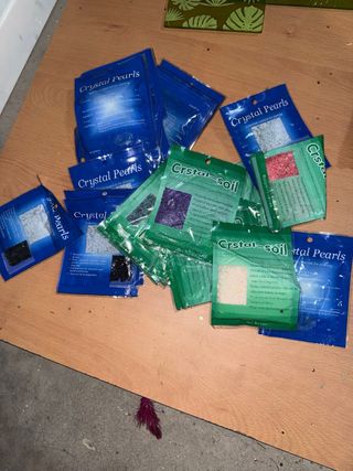 Bolsas de bolitas de cristal absorventes