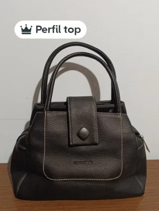 Bolso Pepe moll Negro Piel Texturizada