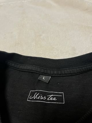 Camiseta Snipes Miss Tee Negra