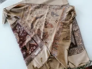 Pashmina donna nuova con fiori