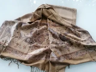 Pashmina donna nuova con fiori