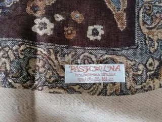 Pashmina donna nuova con fiori