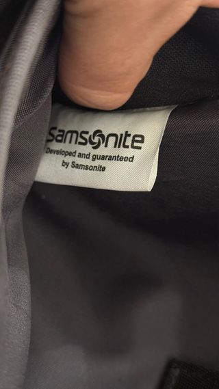 Mochila Samsonite Negra