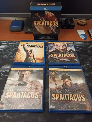 Spartacus Colección Completa Blu-ray