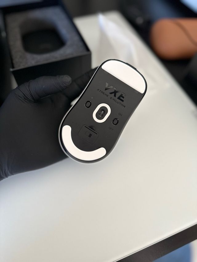 VXE R1 PRO Ratón Inalámbrico Blanco