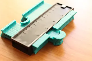 Calibrador de contorno de forma