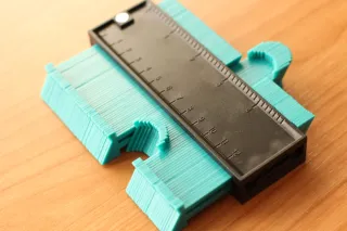 Calibrador de contorno de forma