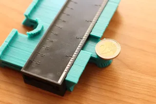 Calibrador de contorno de forma