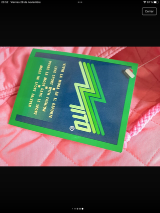 Chaqueta esquí nieve MITO Talla L mujer vintage