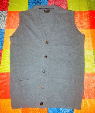 Chaleco punto lana Massimo Dutti Talla L