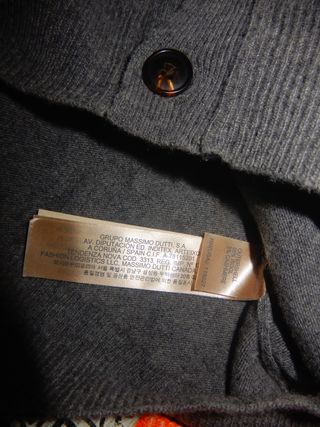 Chaleco punto lana Massimo Dutti Talla L