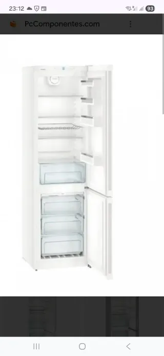 Frigorífico Liebherr Combi No Frost Blanco