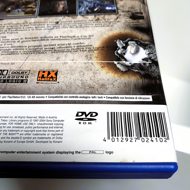 Castlevania PS2 Konami (Nuovo Senza Sigillo)