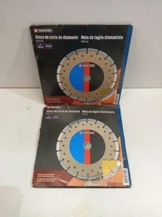 2 Discos Grandes 230 Diamante PARKSIDE