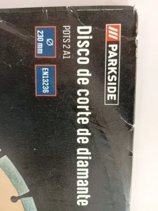 2 Discos Grandes 230 Diamante PARKSIDE