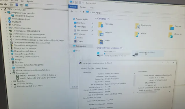 Ordenador hp todo en uno pantalla 20 pulgadas