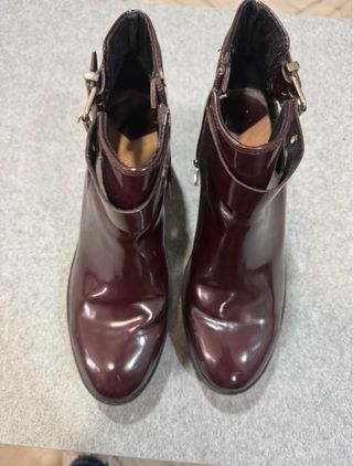 Botines Burdeos Talla 38