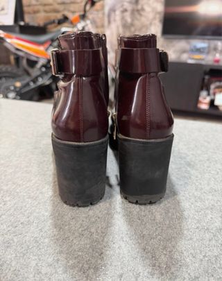 Botines Burdeos Talla 38