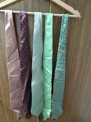 Lote de 5 Corbatas