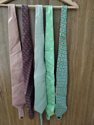 Lote de 5 Corbatas