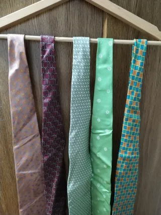 Lote de 5 Corbatas