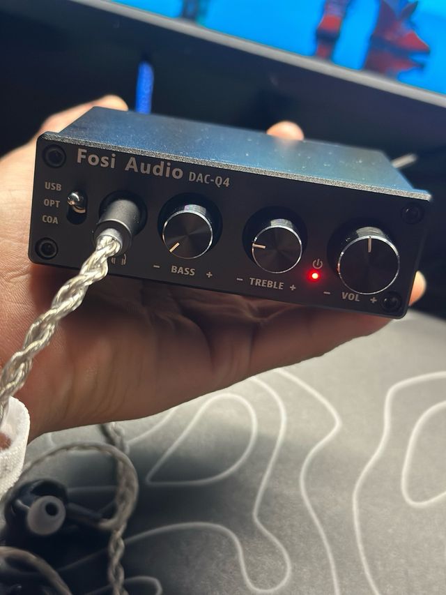 Fosi Audio Q4 DAC-Q4 USB/OPT/COA