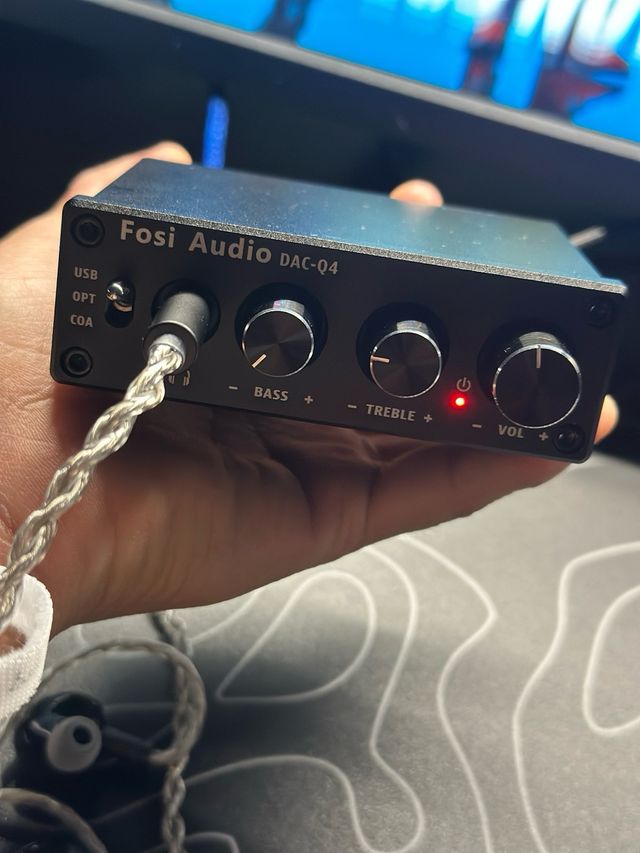 Fosi Audio Q4 DAC-Q4 USB/OPT/COA