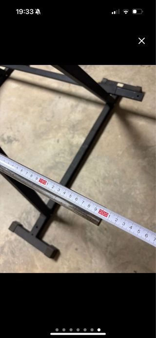 Rack, portadiscos y discos de gimnasio