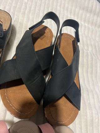 Lote Sandalias Talla 39 (Negra 40)