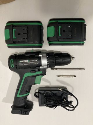 Taladro eléctrico bateria21v .Motor sin escobillas