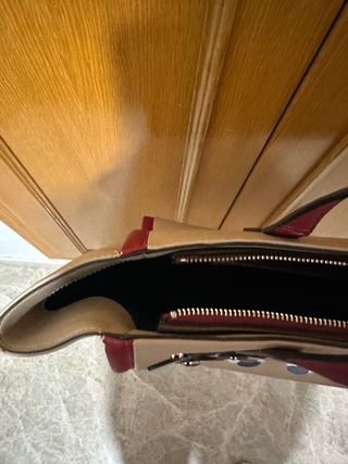 Bolso Tous Camel con Flores y Mariposas