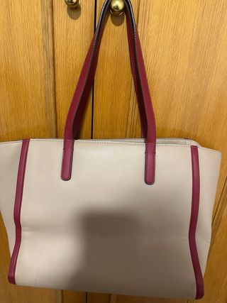 Bolso Tous Camel con Flores y Mariposas