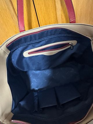 Bolso Tous Camel con Flores y Mariposas