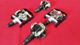 3 x Pedales Shimano PD-M323 + PD-M520 SPD