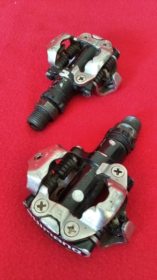 3 x Pedales Shimano PD-M323 + PD-M520 SPD