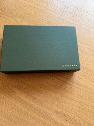 Billetera Longchamp Beige