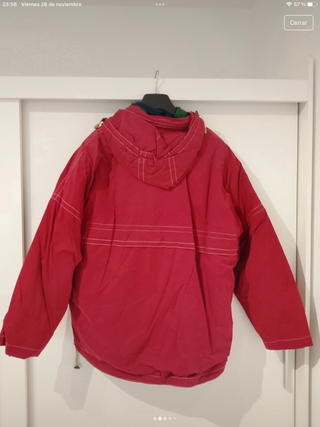 Chamarra Vintage Mito Roja Talla XL
