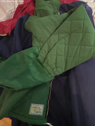 Chamarra Vintage Mito Roja Talla XL