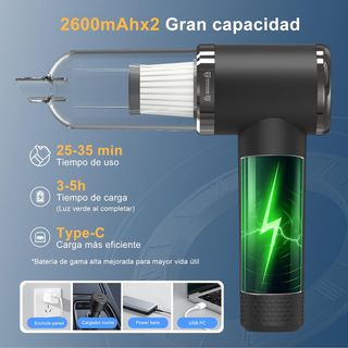 Mini aspirador de mano