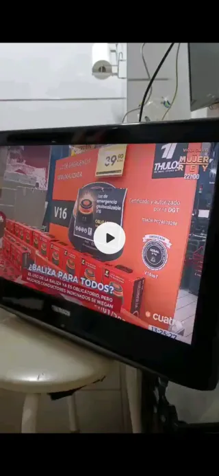 Televisor Thomson Negro con tdt