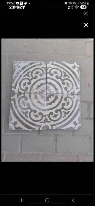 536 Losas Hidráulicas Antiguas 20x20