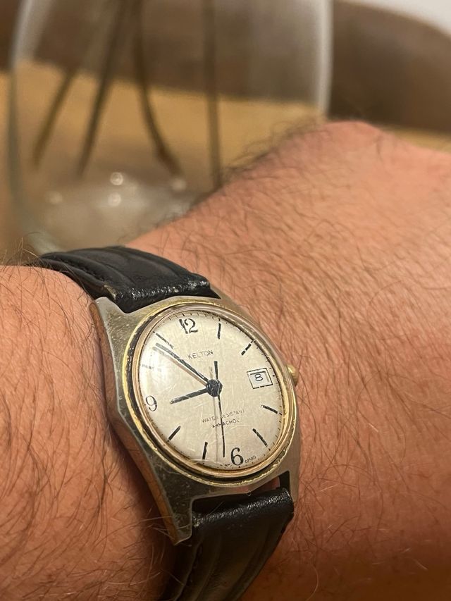 Reloj vintage Kelton cuerda
