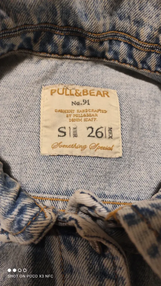 Chaqueta vaquera corta mujer