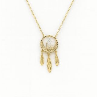 Collar Plata Ley Baño Oro Nuevo