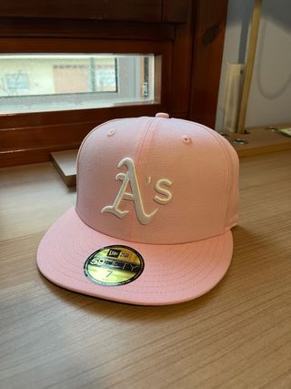 Gorra New Era 59FIFTY Rosa A's